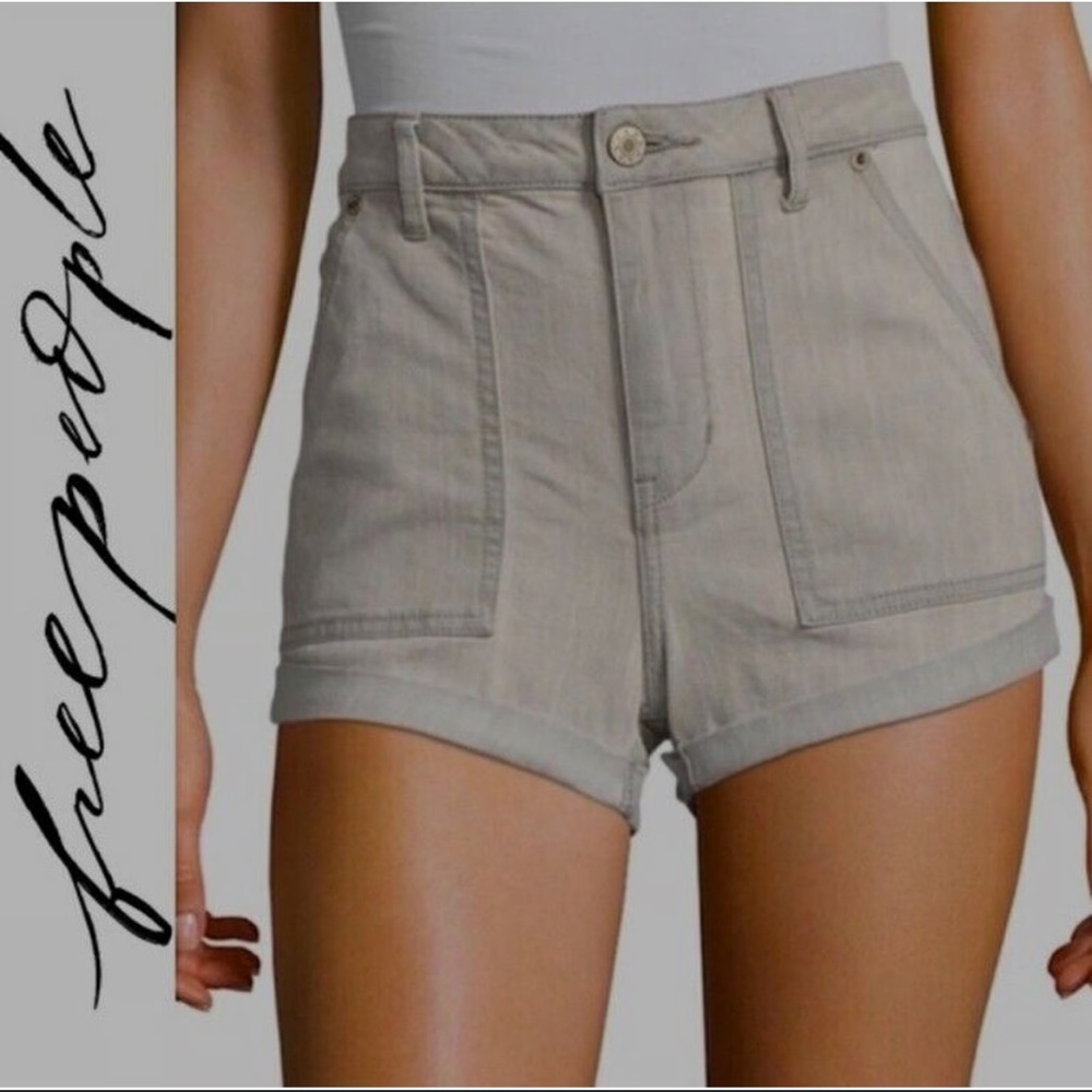 Free People Denim Shorts
